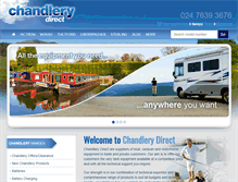 Tablet Screenshot of chandlerydirect.com